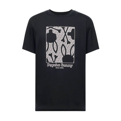 CAMISETA NEGRA GLENN PSYCHO BUNNY
